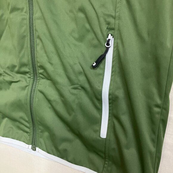 TBY Travels Together With You Men's S Olive Green Outdoor Vest Jacket Waterproof - Picture 6 of 10